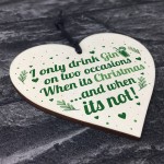 Funny Christmas Gin Sign Gift For Gin Lovers Home Bar Plaque