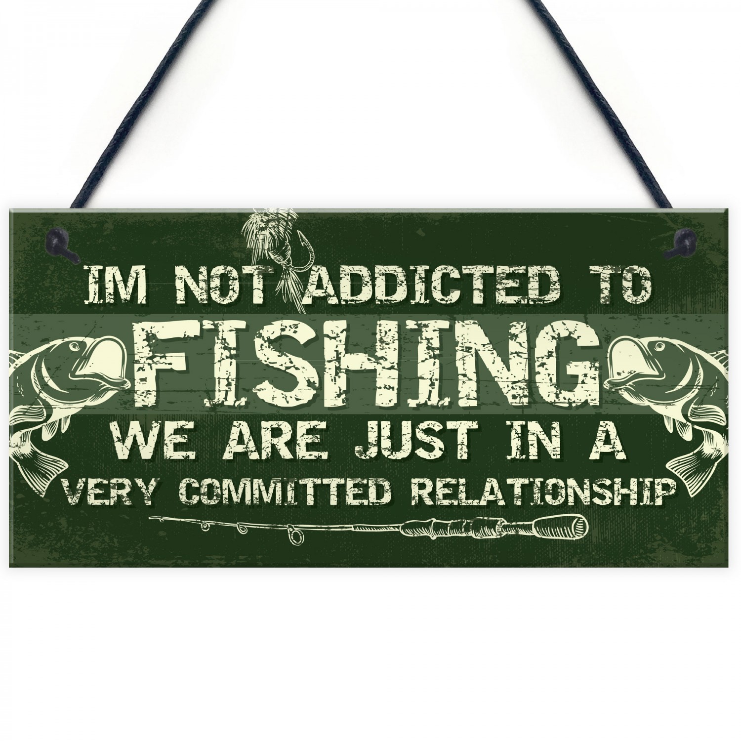 Funny Fishing Gifts Plaque Perfect Birthday Christmas Gifts For