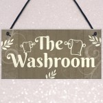 The Washroom Shabby Chic Bathroom Toilet Signs And Plaques