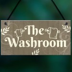 The Washroom Shabby Chic Bathroom Toilet Signs And Plaques