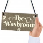 The Washroom Shabby Chic Bathroom Toilet Signs And Plaques