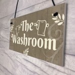 The Washroom Shabby Chic Bathroom Toilet Signs And Plaques