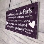 Funny Gift For Best Friend Birthday Christmas Sign Friendship