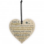 Father Daughter Gifts Handmade Heart Father Gifts From Daughter