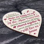 Christmas Tree Grave Memorial Ornament For Mum Wooden Heart