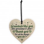 Special Gift For Grandad Birthday Christmas Heart Dad Keepsake