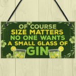 Funny Novelty GIN Sign Gin & Tonic Gifts Alcohol Man Cave Bar