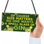 Funny Novelty GIN Sign Gin & Tonic Gifts Alcohol Man Cave Bar