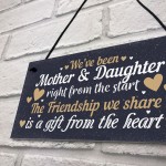 Mother And Daughter Keepsake Gift For Christmas Birthday Sign 