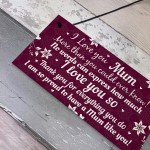 Birthday Christmas Gift For Mum Plaque Special Thank You Gifts