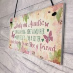 Auntie Ornament Keepsake Gift Auntie Quote Plaque Birthday Gift