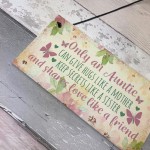 Auntie Ornament Keepsake Gift Auntie Quote Plaque Birthday Gift