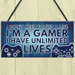 Gamer Gaming Bedroom Gifts Funny Novelty Christmas Birthday Gift