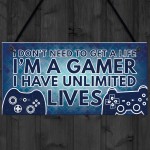 Gamer Gaming Bedroom Gifts Funny Novelty Christmas Birthday Gift