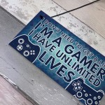 Gamer Gaming Bedroom Gifts Funny Novelty Christmas Birthday Gift