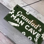 Grandads Man Cave Plaque Grandad Gifts For Christmas Gifts