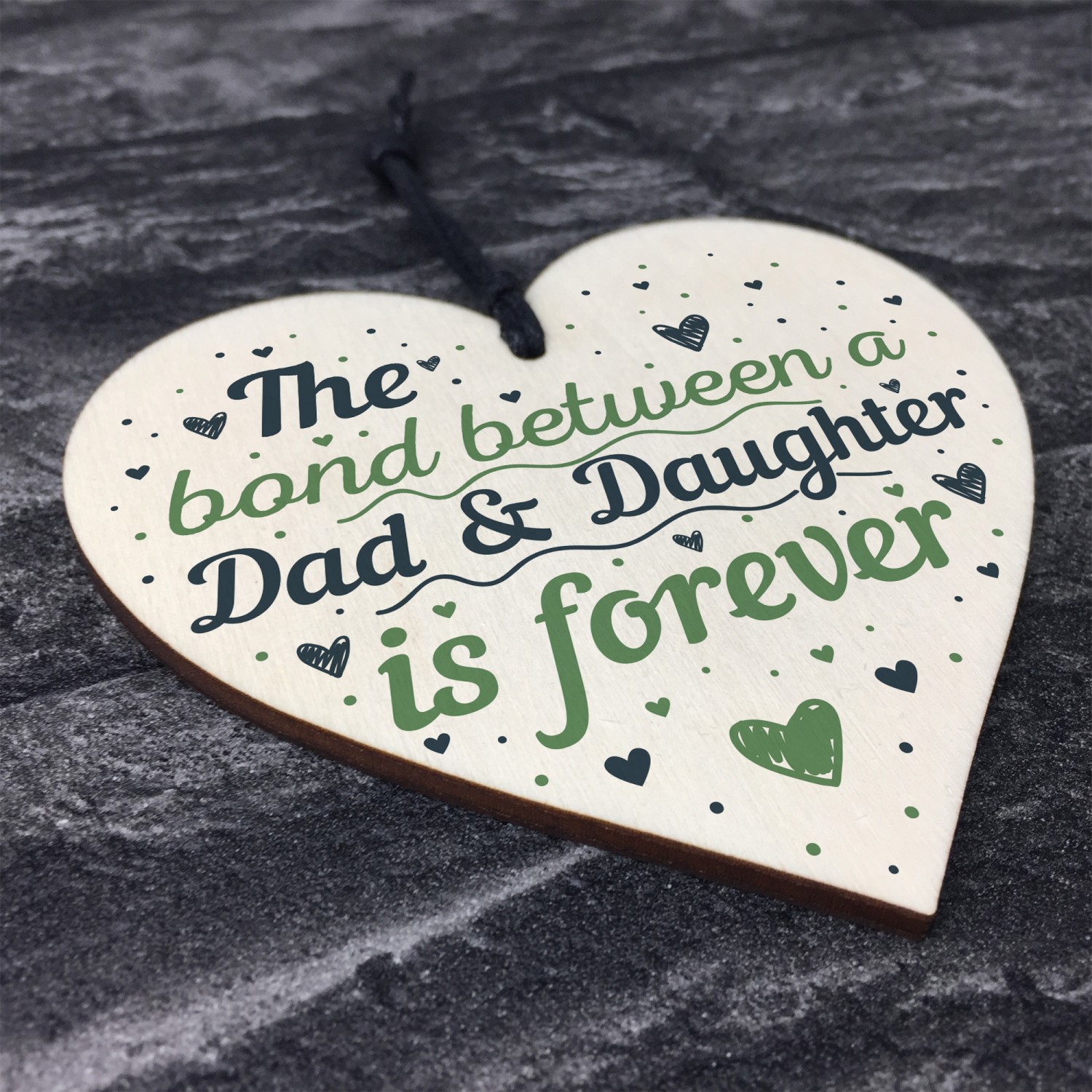 daddy daughter ornament