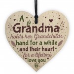 Grandma Keepsake Grandma Birthday Christmas Gift From Grandson