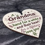 Grandma Keepsake Grandma Birthday Christmas Gift From Grandson