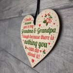 Gifts For Grandma Grandpa Birthday Christmas Heart THANK YOU