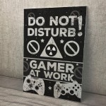 Gaming Bedroom Door Sign Birthday Christmas Gift For Gamer Son