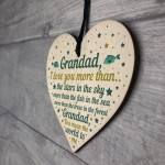 Grandad Gifts For Birthday Christmas Grandad Gifts Wood Heart