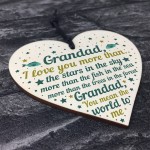 Grandad Gifts For Birthday Christmas Grandad Gifts Wood Heart