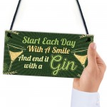 Novelty Gin Gifts For Women Hanging Sign Christmas Birthday Gift