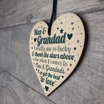 Nan And Grandad Gift For Birthday Christmas Heart Grandparents