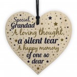 Grandad Memorial Decorations Birthday Xmas Tree Baubles Heart