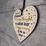 Grandad Memorial Decorations Birthday Xmas Tree Baubles Heart