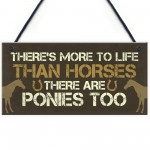 Funny Horse Pony Gifts For Girls Women Hanging Stable Bedroom