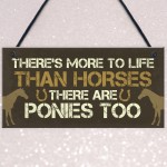 Funny Horse Pony Gifts For Girls Women Hanging Stable Bedroom