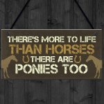 Funny Horse Pony Gifts For Girls Women Hanging Stable Bedroom