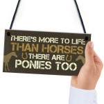 Funny Horse Pony Gifts For Girls Women Hanging Stable Bedroom