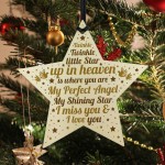 Mum Dad Nan Grandad Friend MEMORIAL Plaque Wood Star Keepsake