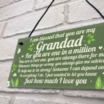 Gifts For GRANDAD Birthday Christmas Plaque Grandad Gifts