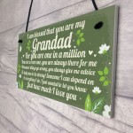 Gifts For GRANDAD Birthday Christmas Plaque Grandad Gifts