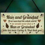 Gifts For Nan And Grandad Birthday Christmas Plaque Keepsakes