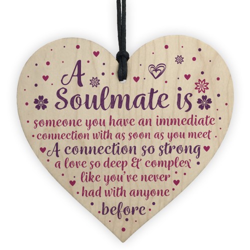 Soulmate Gifts Anniversary Gift For Husband Wife Boyfriend Sign