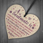 Soulmate Gifts Anniversary Gift For Husband Wife Boyfriend Sign