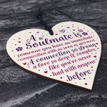 Soulmate Gifts Anniversary Gift For Husband Wife Boyfriend Sign