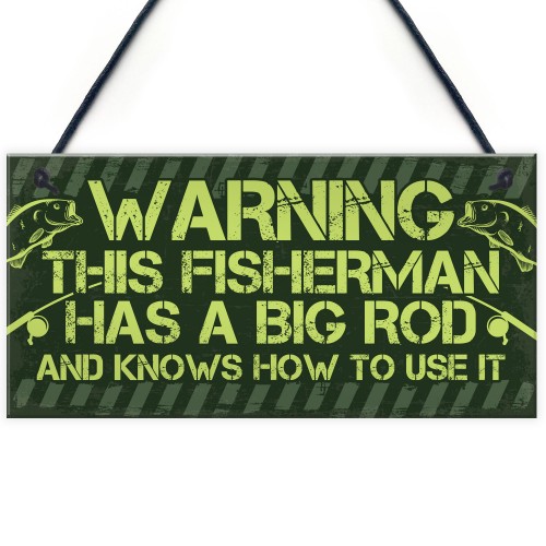 Funny Rude Gifts For Men Fishing Sign Fisherman Birthday Gifts