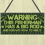 Funny Rude Gifts For Men Fishing Sign Fisherman Birthday Gifts