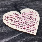 Anniversary Gift For Girlfriend Relationship Keepsake Gift Sign