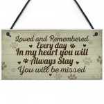 Hanging Pet Memorials Cat Plaque Pet Memorials Dog Remembrance