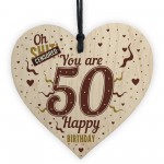 50th Birthday Gifts For Women 50th Birthday Gifts For Men Heart