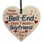 Novelty Funny Rude Valentines Cards For Boyfriend Heart Gift