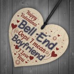 Novelty Funny Rude Valentines Cards For Boyfriend Heart Gift