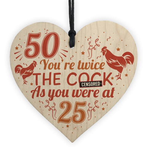 Funny Rude 50th Birthday Gifts For Men Women Friendship Gifts